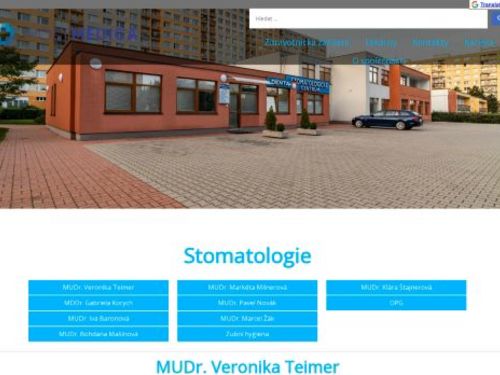 Zubní ordinace - I. Všeobecná poliklinika Kladno - MUDr. Bohdana Mašínová