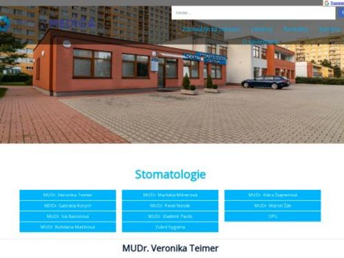 Zubní ordinace - I. Všeobecná poliklinika Kladno - MUDr. Markéta Milnerová