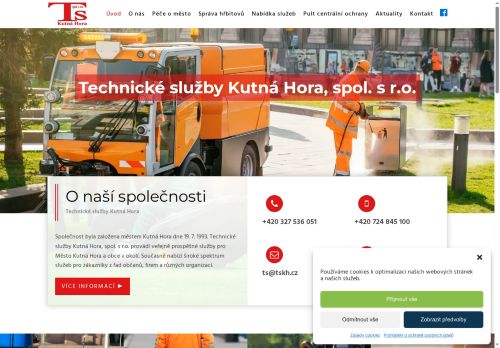 Zobrazit webové stránky Technické služby Kutná Hora, spol. s.r.o.