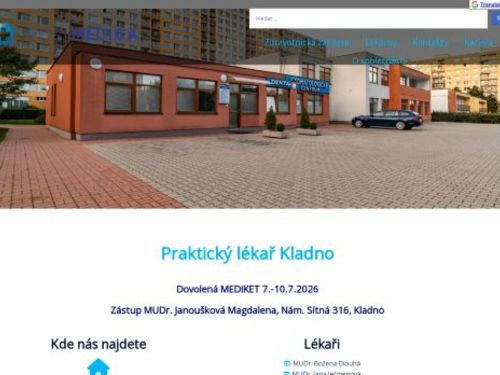 Praktický lékař pro dospělé - Poliklinika Kladno (ul. Unhošťská) - MUDr. Denisa Blahová, MUDr. Jiří Vondra