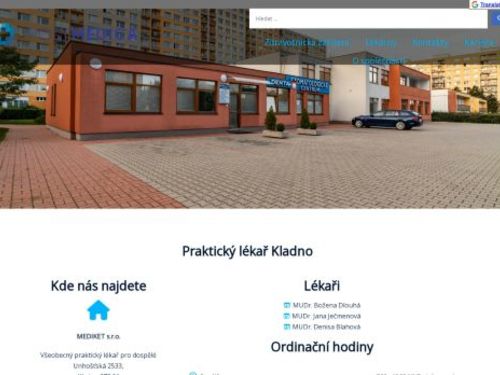 Praktický lékař pro dospělé - Poliklinika Kladno (ul. Unhošťská) - MUDr. Denisa Blahová, MUDr. Jiří Vondra