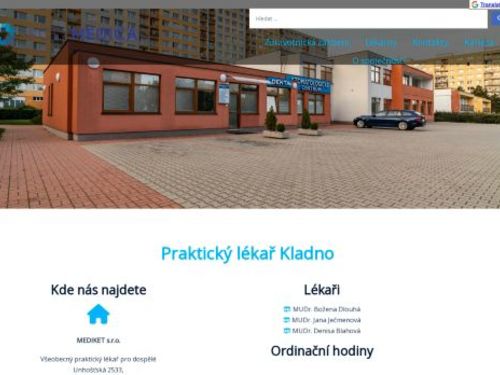 Praktický lékař pro dospělé - Poliklinika Kladno (ul. Unhošťská) - MUDr. Denisa Blahová, MUDr. Jiří Vondra