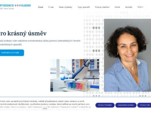 Ortodoncie - OrthoHelp - Poliklinika Kladno (ul. Unhošťská) - MUDr. Hana Tycová