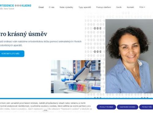 Ortodoncie - OrthoHelp - Poliklinika Kladno (ul. Unhošťská) - MUDr. Hana Tycová