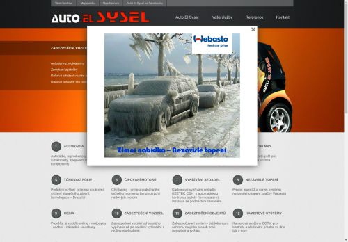 Zobrazit webové stránky Auto El Sysel