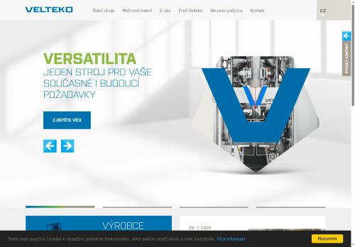 Zobrazit webové stránky VELTEKO, s.r.o.