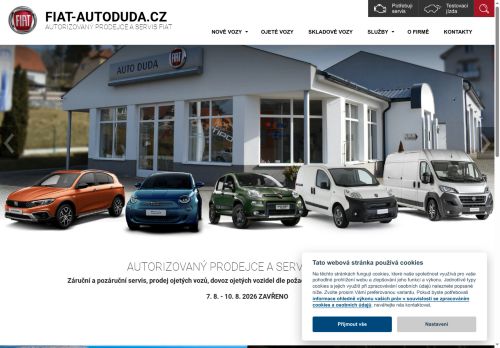Zobrazit webové stránky Auto Duda