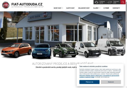 Zobrazit webové stránky Auto Duda