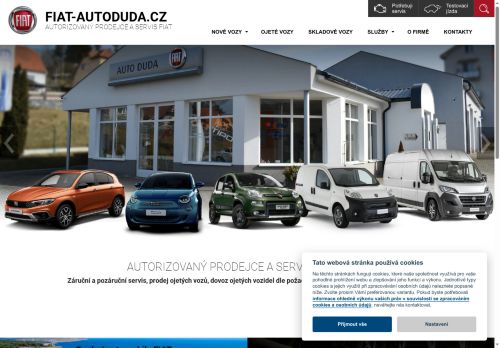 Zobrazit webové stránky Auto Duda