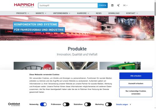 HAPPICH CZ s.r.o. nabízí práci na pozici Operátor výroby a skladu v obci Nýřany