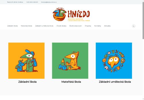 Základní škola a mateřská škola Hnízdo v Úněticích, příspěvková organizace nabízí práci na pozici Učitelé na 1. stupni základních škol (m/ž) v obci Únětice