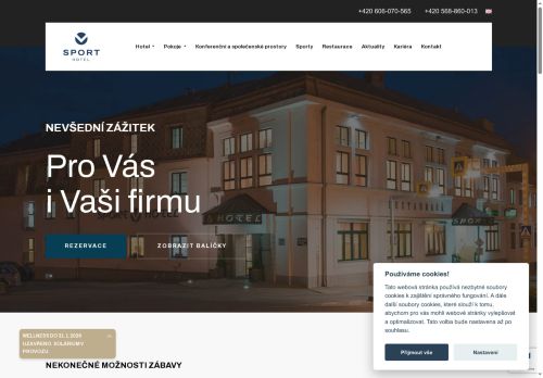 Zobrazit webové stránky Sport-V-Hotel