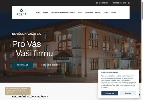 Zobrazit webové stránky Sport-V-Hotel