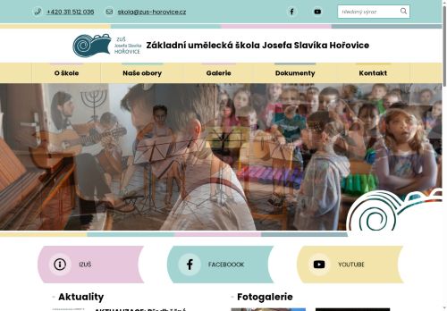 Zobrazit webové stránky Základní umělecká škola Josefa Slavíka