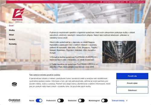 FUJITRANS CZECH s.r.o. nabízí práci na pozici Mzdoví účetní v obci Plzeň