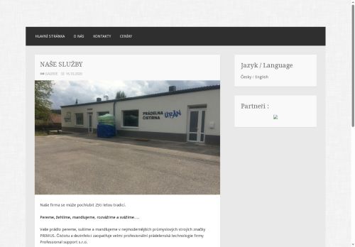 Prádelna čistírna URAN s.r.o. nabízí práci na pozici obsluha prádelny - obsluha praček, sušiček, mandlování prádla v obci Příbram