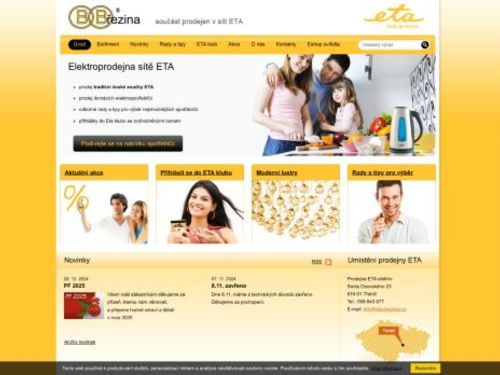 Prodejna ETA - Elektro