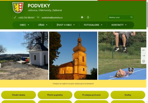 Zobrazit webové stránky Obecní úřad Podveky