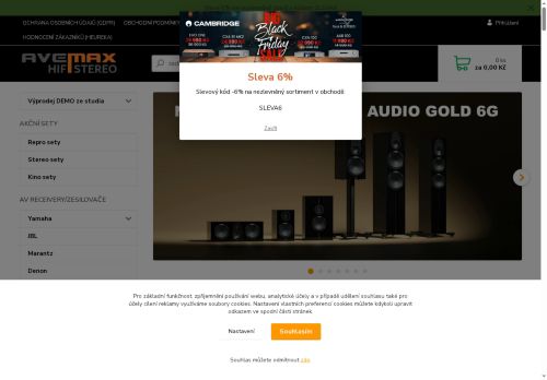 Zobrazit webové stránky Avemax