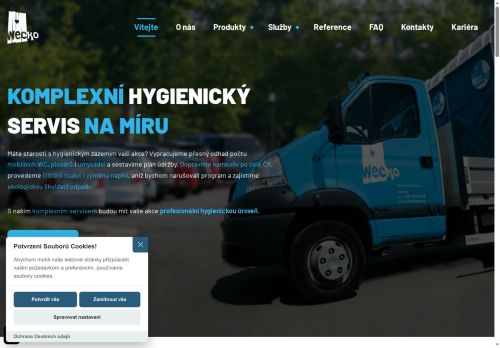 WECKO sanitární technika s.r.o nabízí práci na pozici řidič/řidička - servis mobilních toalet v obci Hodonín