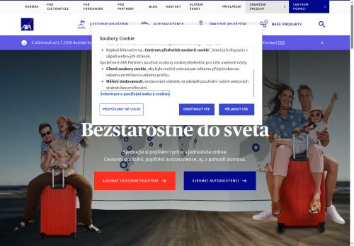 Zobrazit webové stránky AXA Česká republika s.r.o.