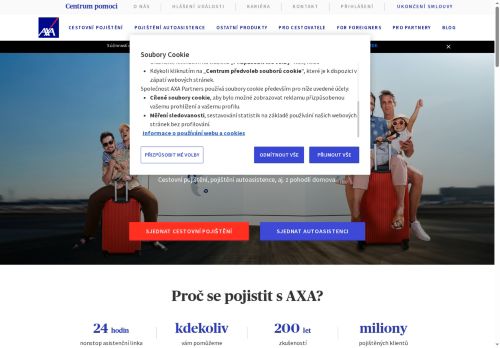 Zobrazit webové stránky AXA Česká republika s.r.o.