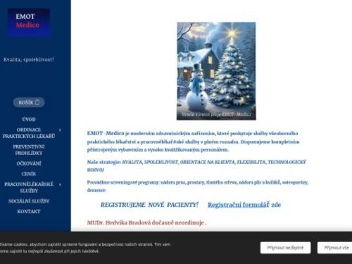 Praktický lékař pro dospělé EMOT Medico - MUDr. Yaroslav Shepelyak, MUDr. Anna Taborovcová