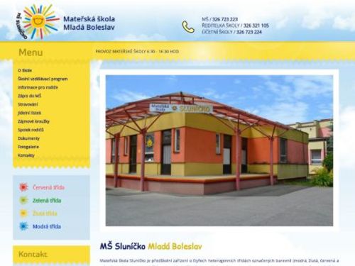 Mateřská škola Sluníčko