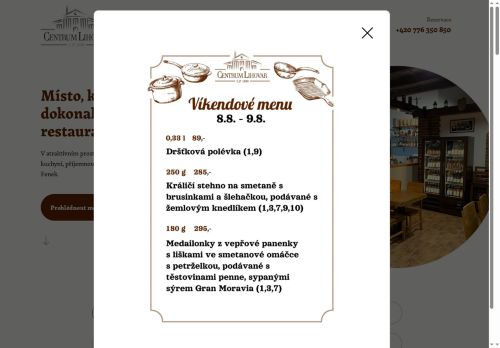 Zobrazit webové stránky Centrum Lihovar