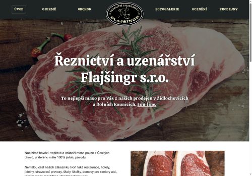 Zobrazit webové stránky Řeznictví a uzenářství - František Janíček