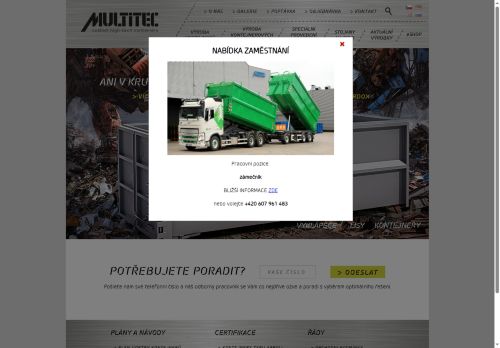 MULTITEC Český Brod s.r.o. nabízí práci na pozici Lakýrník (m/ž) v obci Český Brod