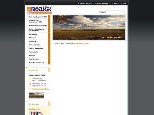 Zabezpečovací systémy - Radovan Motlíček