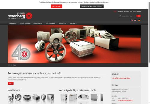 Rosenberg s. r. o. nabízí práci na pozici mechanik - seřizovač  m/ž v obci Klenčí pod Čerchovem