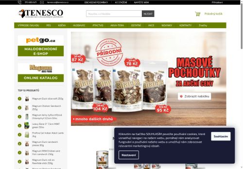 TENESCO s.r.o. nabízí práci na pozici Pracovník/pracovnice obchodního oddělení - expedice zboží, fakturace, prodej v obci Libiš