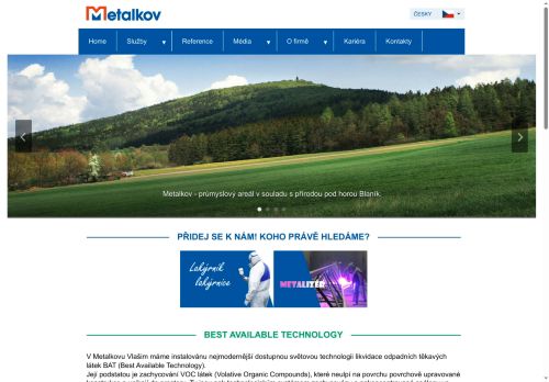Zobrazit webové stránky Metalkov, spol. s.r.o.