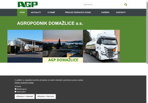 AGROPODNIK DOMAŽLICE a. s. nabízí práci na pozici řidič ADR autocisterny v obci Domažlice