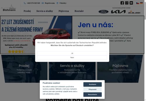 BLOHMANN spol. s r.o. nabízí práci na pozici PŘIJÍMACÍ TECHNIK v obci Klatovy