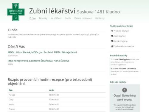 Zubní lékař - Ordinace Saskova - MDDr. Libor Štefek, MDDr. Jan Šenfeld