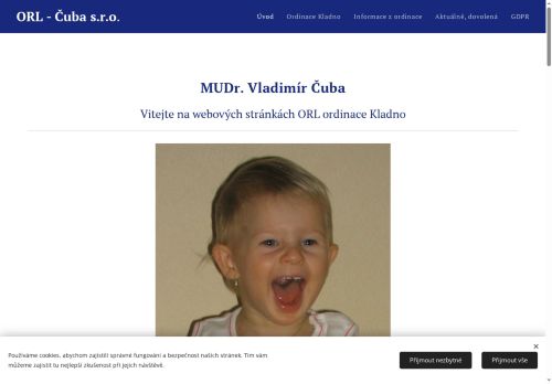 Zobrazit webové stránky ORL - MUDr. Vladimír Čuba