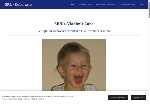 Zobrazit webové stránky ORL - MUDr. Vladimír Čuba