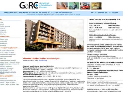 Praktický lékař pro dospělé - Geriatrické a Rehabilitační centrum - MUDr. Lenka Suchanová