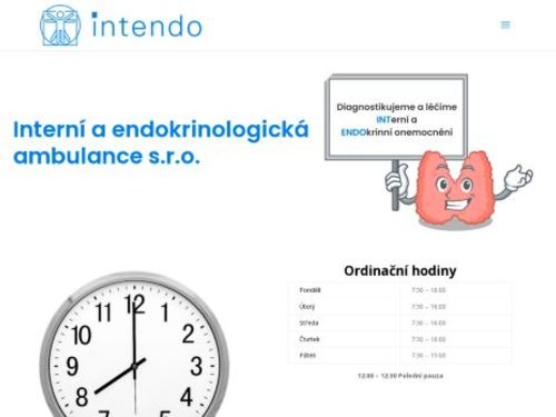 Interní a endokrinologická ordinace - MUDr. Pavel Rosa, MUDr. Barbora Zajačíková