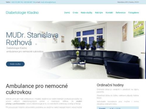 Diabetologie - MUDr. Stanislava Rothová