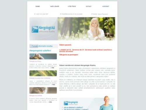 Alergologie - MUDr. Hana Pauková, MUDr. Barbora Ouředníková