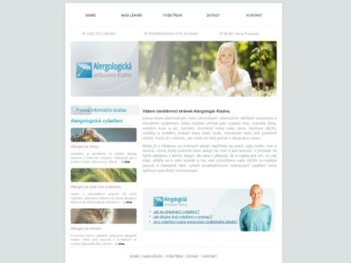 Alergologie - MUDr. Hana Pauková, MUDr. Barbora Ouředníková