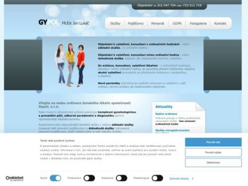 Gynekologie - GYPOL s.r.o. - MUDr. Jan Lukáč