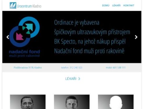 Urologie - Urocentrum Kladno - MUDr. Pavel Pauk, MUDr. Petr Pauk, MUDr. Jiřina Marešová, MUDr. Jaroslav Jílek