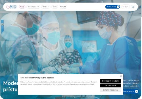 Zobrazit webové stránky Chirurgie - Galerie Medical Center - MUDr. Tomáš Bureš