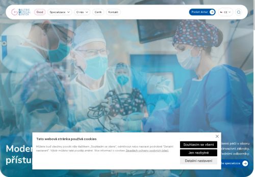 Zobrazit webové stránky Chirurgie - Galerie Medical Center - MUDr. Tomáš Bureš