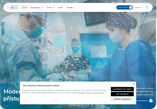 Zobrazit webové stránky Chirurgie - Galerie Medical Center - MUDr. Tomáš Bureš